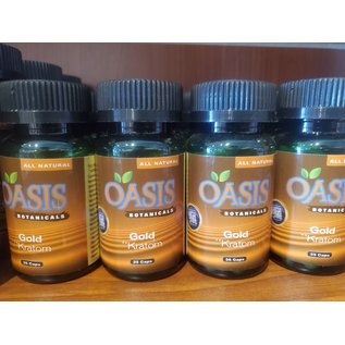 Oasis Botanicals Oasis Botanicals Gold Kratom 35 Caps (200Pcs/Mc)