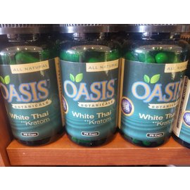 Oasis Botanicals Oasis Botanicals White Thai Kratom 75 Caps(200Pcs/Mc)