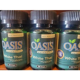Oasis Botanicals Oasis Botanicals White Thai Kratom 35 Caps(200Pcs/Mc)