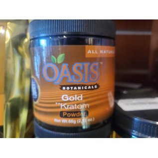 Oasis Botanicals Oasis Botanicals KratomGold Powder 60g(120Pcs/MC)
