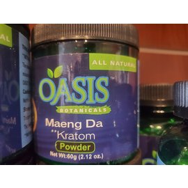 Oasis Botanicals Oasis Botanicals Maeng Da Kratom Powder 60g(120Pcs/Mc)
