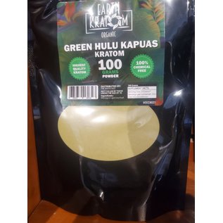 EARTH KRATOM EARTH KRATOM - GREEN HULU KAPUAS - 100 G POWDER