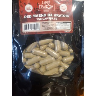 EARTH KRATOM EARTH KRATOM - RED MAENG DA - CAPSULE 150CT