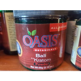 Oasis Botanicals Oasis Botanicals Bali Kratom Powder 60g(120Pcs/Mc)