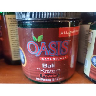 Oasis Botanicals Oasis Botanicals Bali Kratom Powder 60g(120Pcs/Mc)