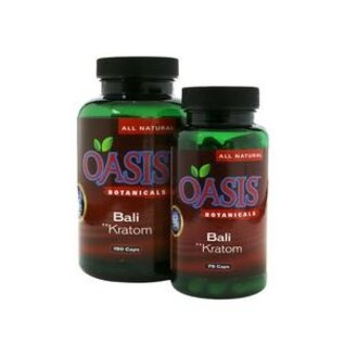 Oasis Botanicals Oasis Botanicals Bali Kratom 300Caps (50Pcs/Mc)