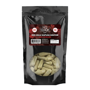 EARTH KRATOM EARTH KRATOM - RED HULU KAPUAS - CAPSULE 300CT
