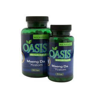 Oasis Botanicals Oasis Botanicals Maeng Da Kratom300 Caps(50Pcs/Mc)