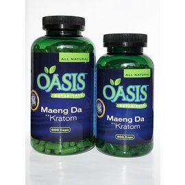 Oasis Botanicals Oasis Botanicals Green MalayKratom 35 Caps(200Pcs/Mc)