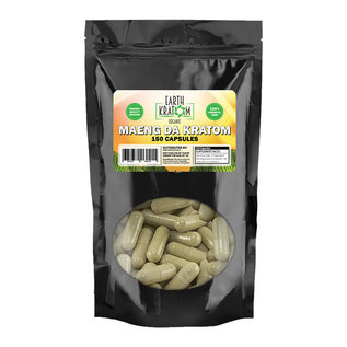 EARTH KRATOM EARTH KRATOM - WHITE MAENG DA - CAPSULE 150CT