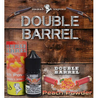 SINBAD PEACH POWDER 35MG DOUBLE BARREL SINBAD 30 ML