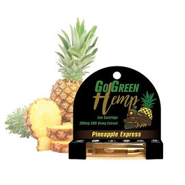GO GREEN Go Green Hemp Pre-FilledTank 1ml (200mg) - Pineapple EACH