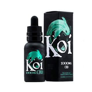 koi KOI WATERMELON GREEN APPLE SOUR 1000MG - E LIQUID