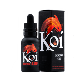 CBD KOI STRAWBERRY MILKSHAKE 1000MG - E LIQUID