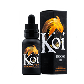 CBD KOI VANILLA CARAMEL CUSTARD 250MG - E LIQUID