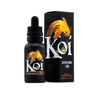 CBD KOI VANILLA CARAMEL CUSTARD 250MG - E LIQUID