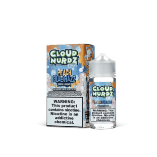 cloud nurdz CLOUD NURDZ - PEACH BLUE RAZZ ICED