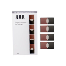 JUUL JUUL PODS - VIRGINIA TOBACCO 5%