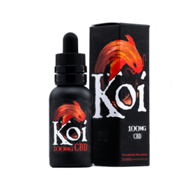 CBD KOI STRAWBERRY MILKSHAKE 1000MG - E LIQUID