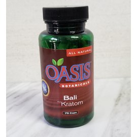 Oasis Botanicals Oasis Botanicals Bali Kratom 500 Caps (50Pcs/Mc)