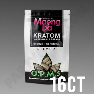 OPMS OPMS SILVER KRATOM MAENG DA 16CT