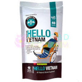 BUMBLE BEE BumbleBee Kratom Hello Vietnam Borneo - 40Caps(50Packs/Bag)