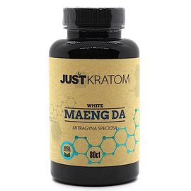 JUST KRATOM JUST KRATOM - WHITE MAENG DA - 80CT CAPSULE