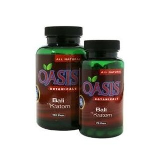 Oasis Botanicals Oasis Botanicals Bali Kratom 150Caps (100Pcs/Mc)