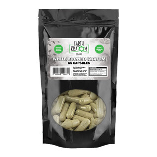 EARTH KRATOM EARTH KRATOM (CAPS) - WHITE BORNEO (65CT)