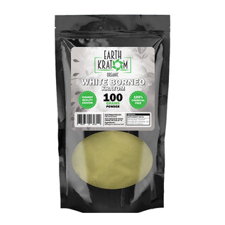 EARTH KRATOM EARTH KRATOM - WHITE BORNEO - 100 G POWDER