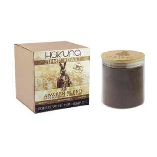 hakuna HAKUNA - AWAKEN HEMP ROAST - 8 OZ BAMBOO JAR