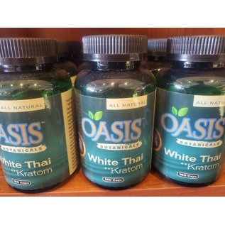 Oasis Botanicals Oasis Botanicals White ThaiKratom150 Caps(100PCS/DIS)