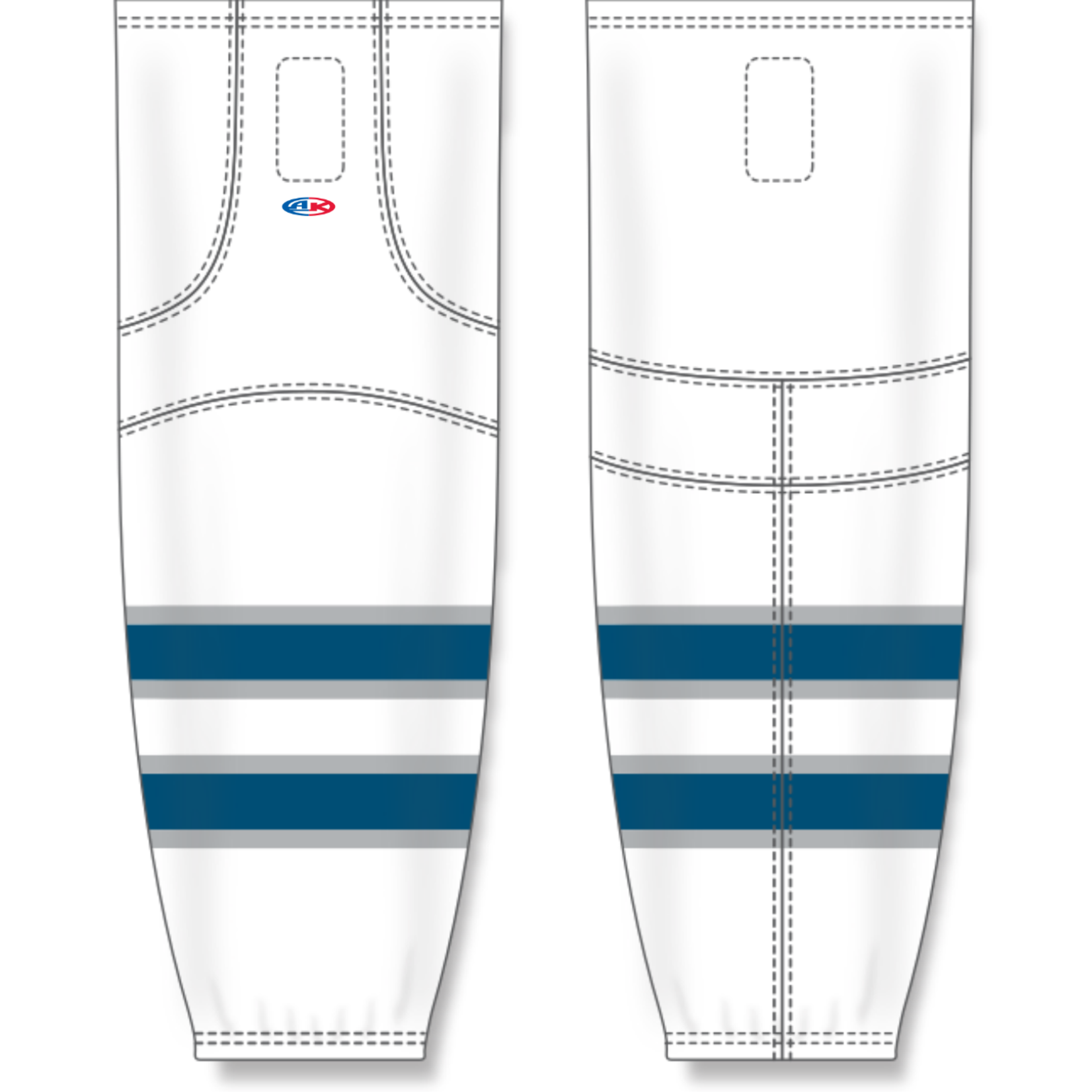 AK St. Peters Game Sock (WHITE)
