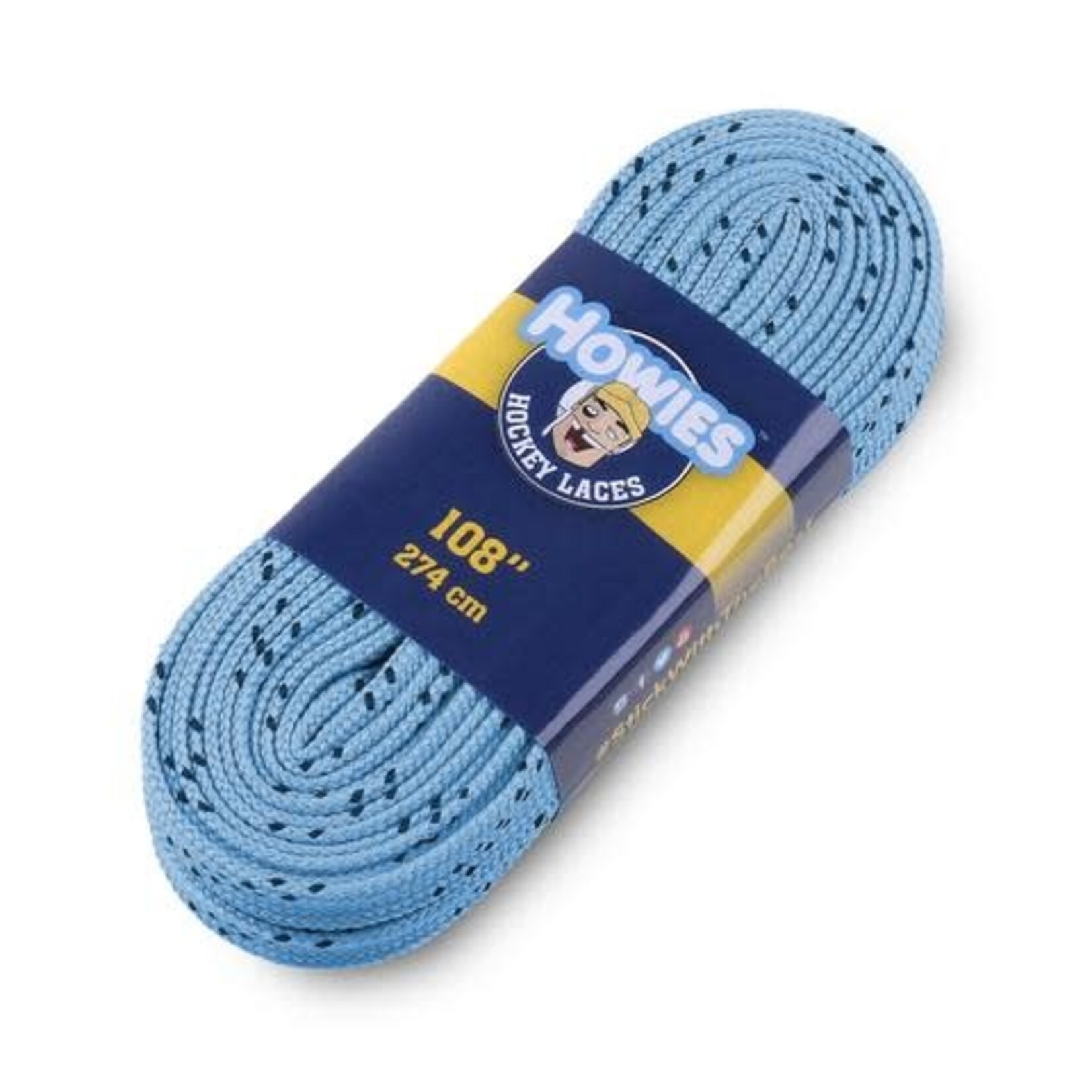 Howies White Cloth Hockey Skate Laces