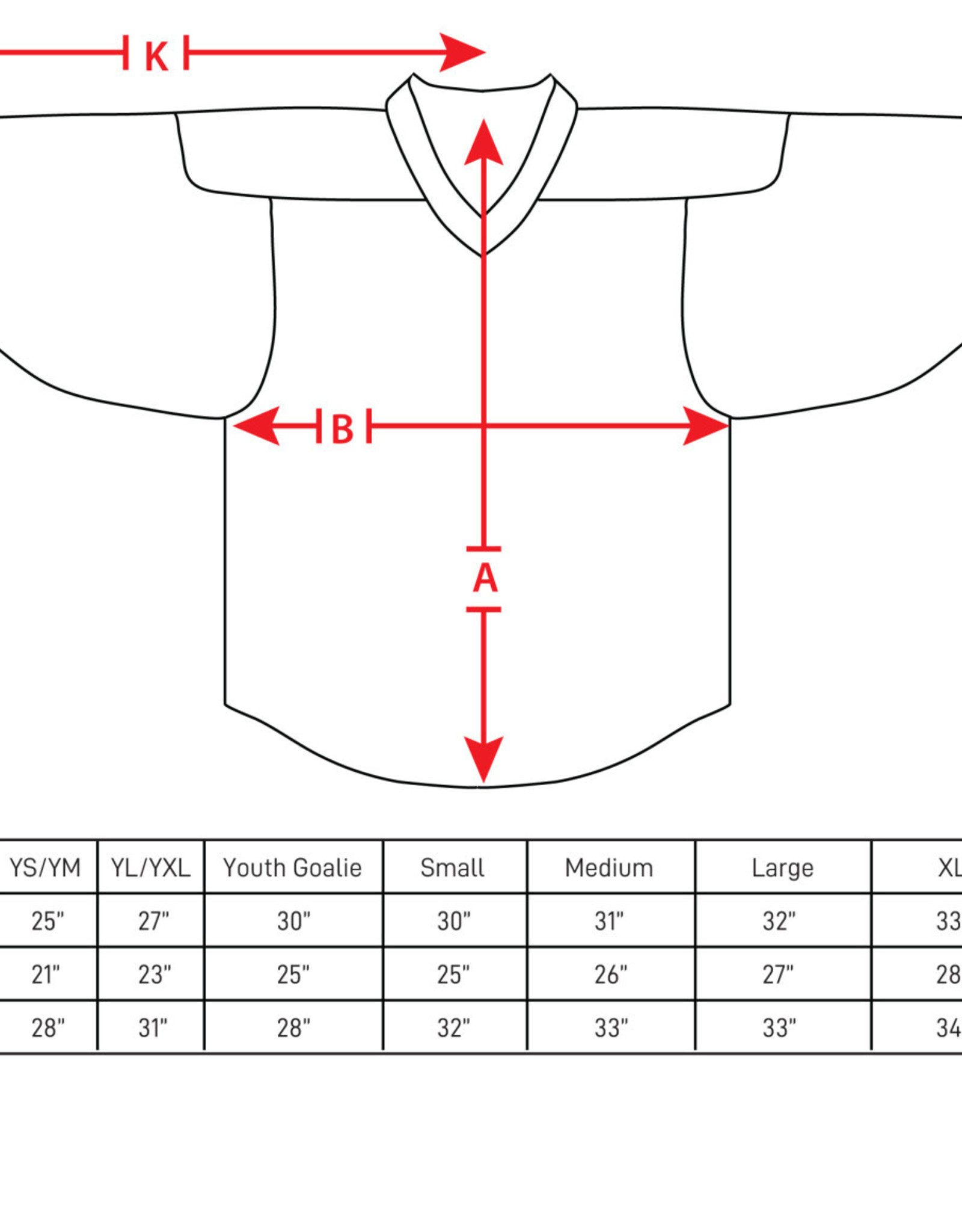 Custom Pearsox Air Mesh Hockey Jersey