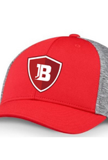 CCM Bradley CCM Red/Grey Fitted Hat (ADULT) S/M