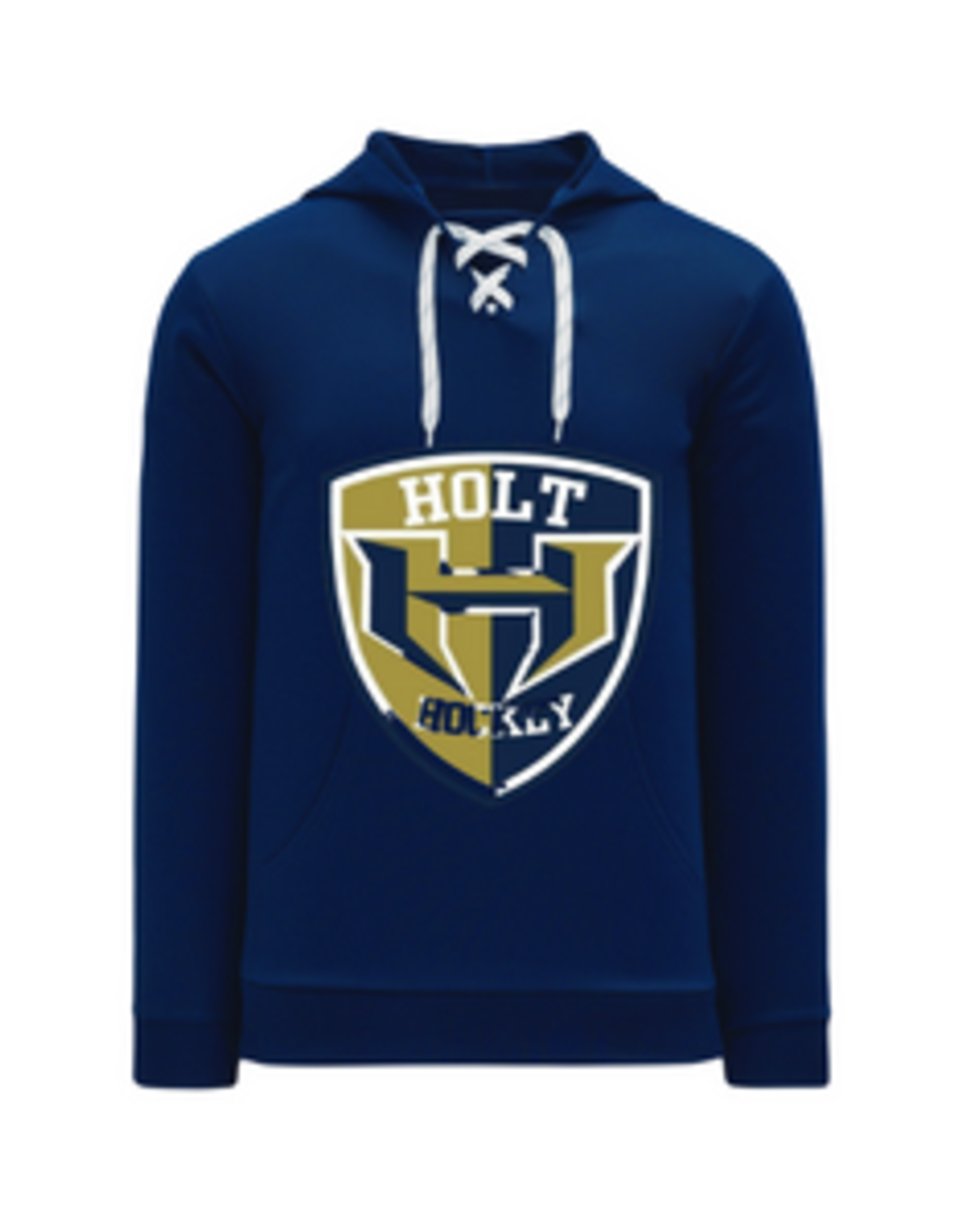 AK Holt AK All Navy Lace Up Hoodie (YOUTH)