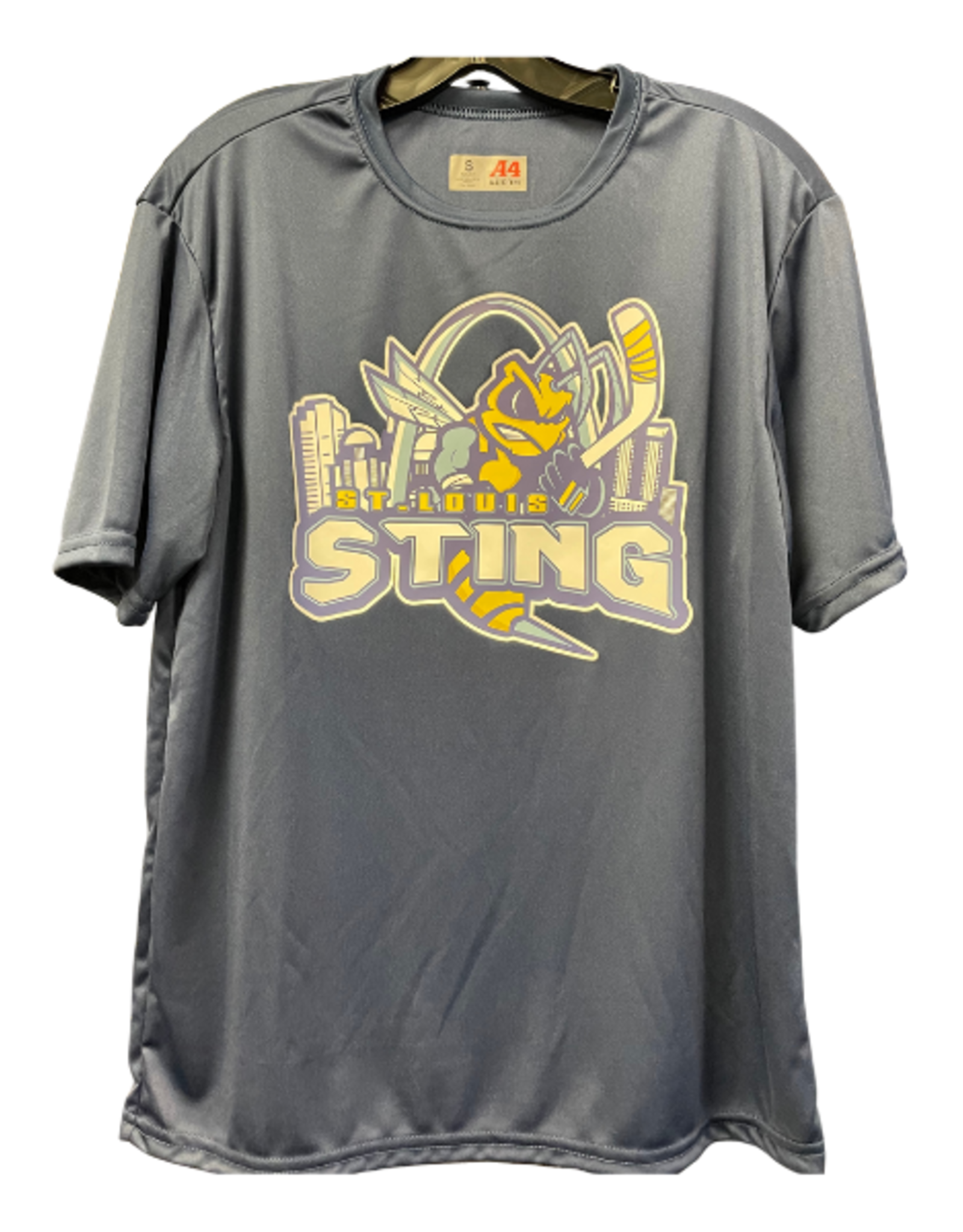 A4 STING Landscape Logo A4 Dri-Fit Shirt (NAVY) SENIOR