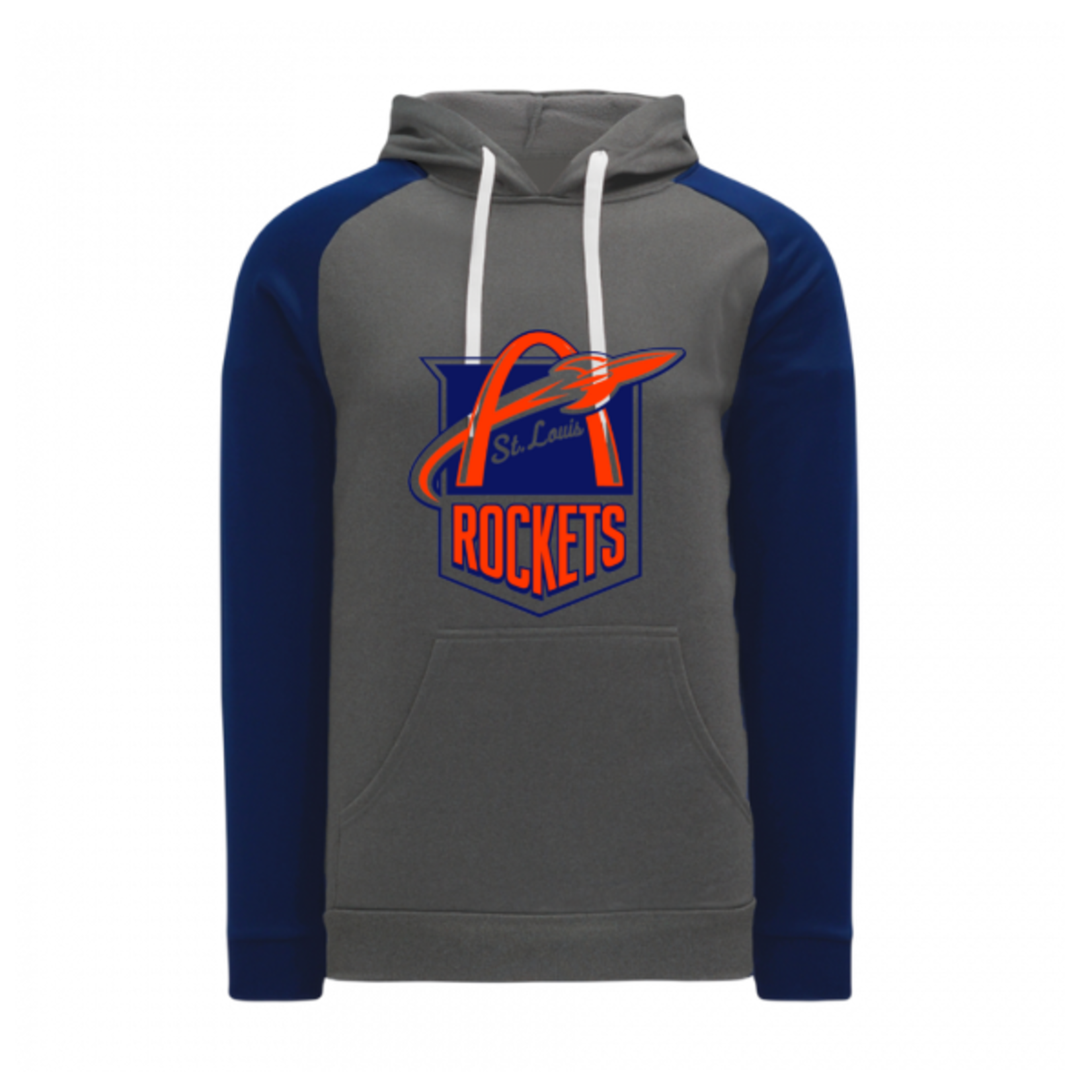 AK St. Louis Rockets AK Grey/Navy Lace Hoodie (SENIOR)