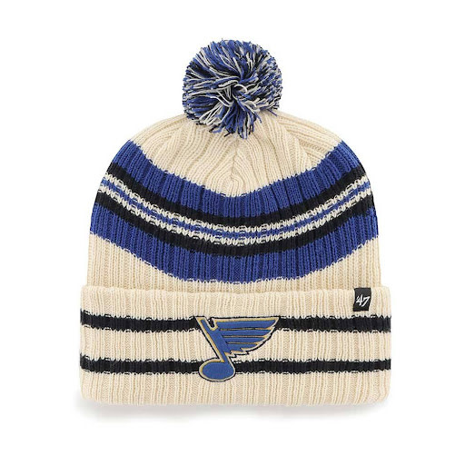 47 Brand St. Louis Blues Meeko Cuff Knit Hat - Adult