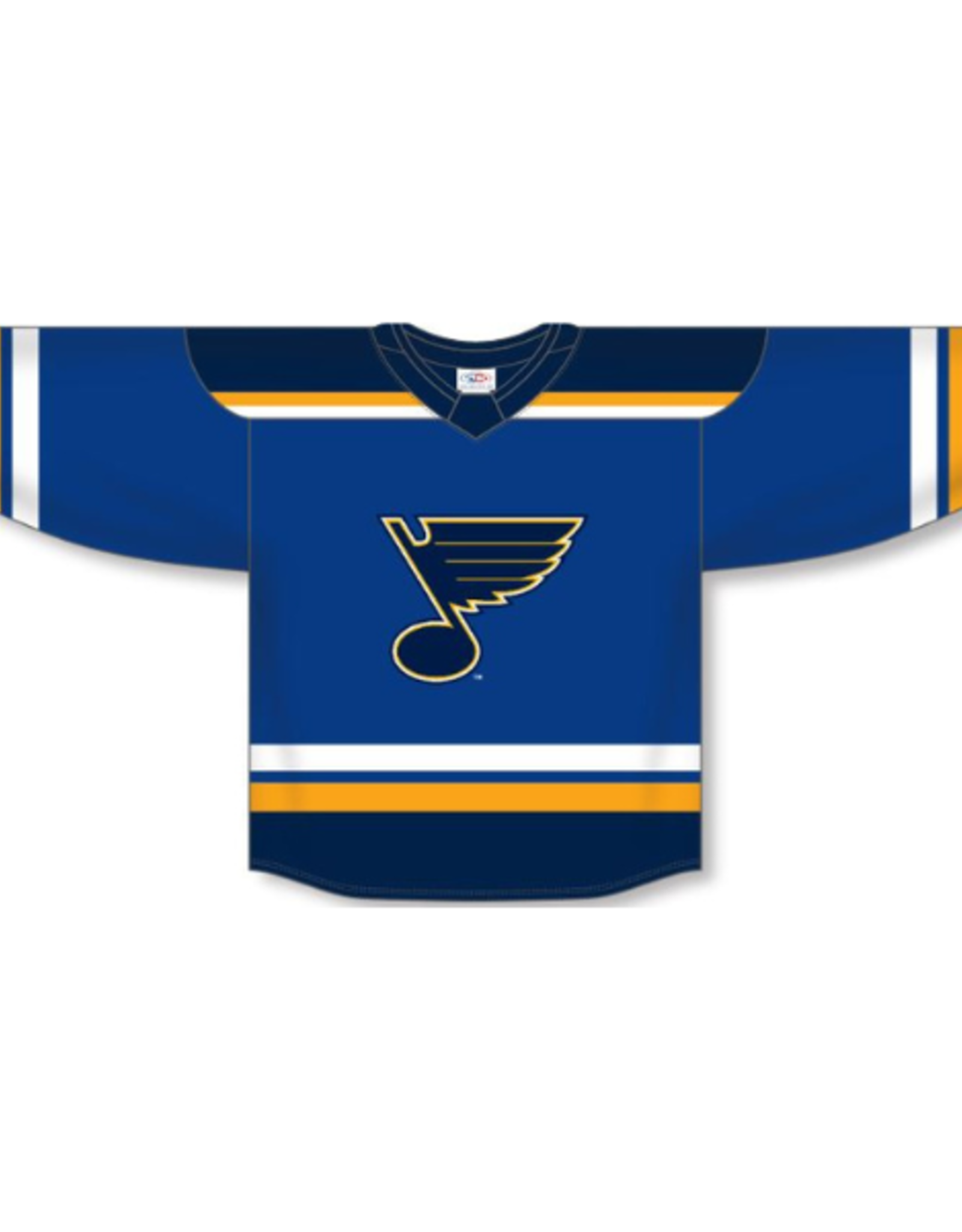 AAA Blues White Game Jersey (SENIOR) - Total Game Plan (TGP) Sports