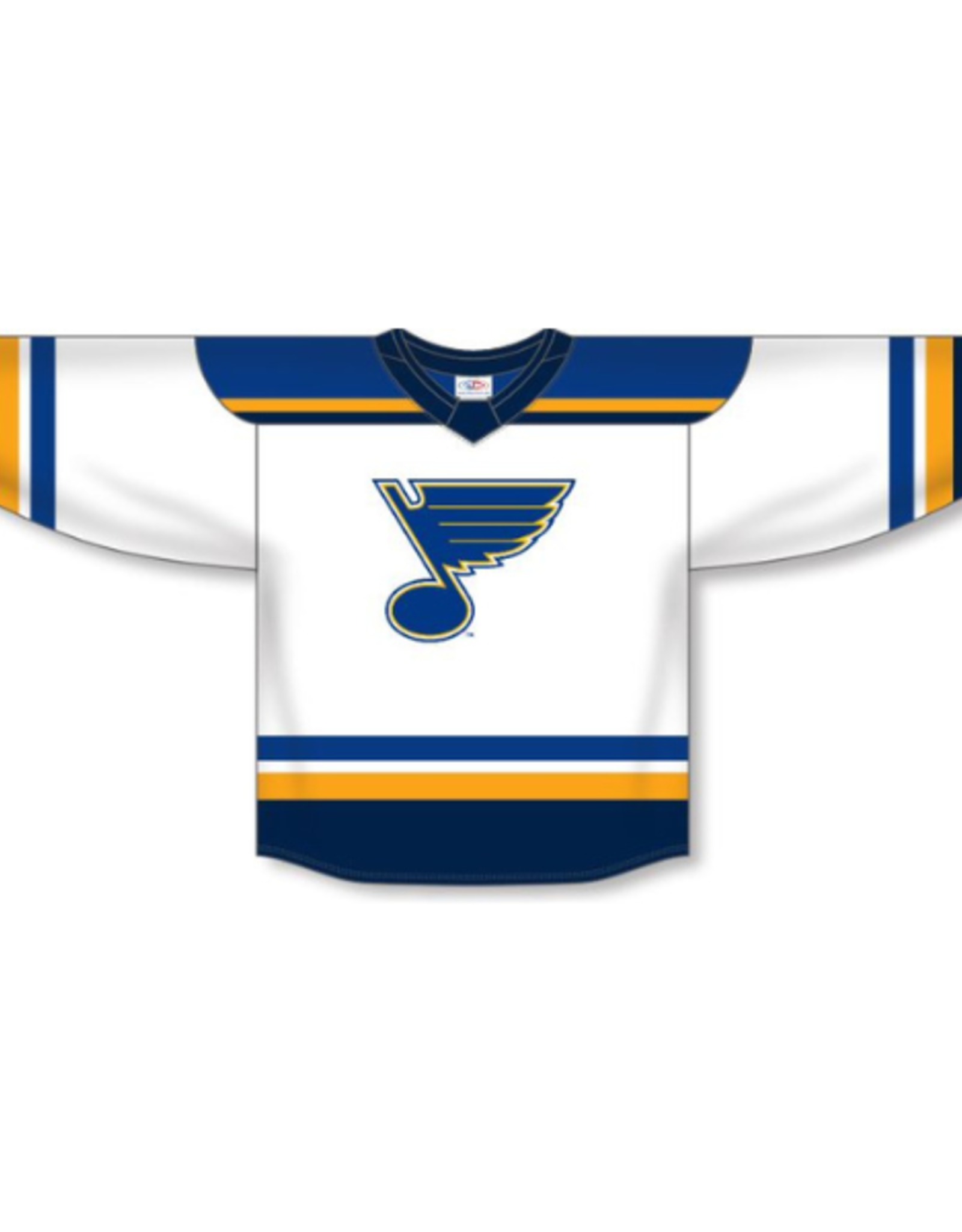 AAA Blues White Game Jersey (SENIOR) - Total Game Plan (TGP) Sports