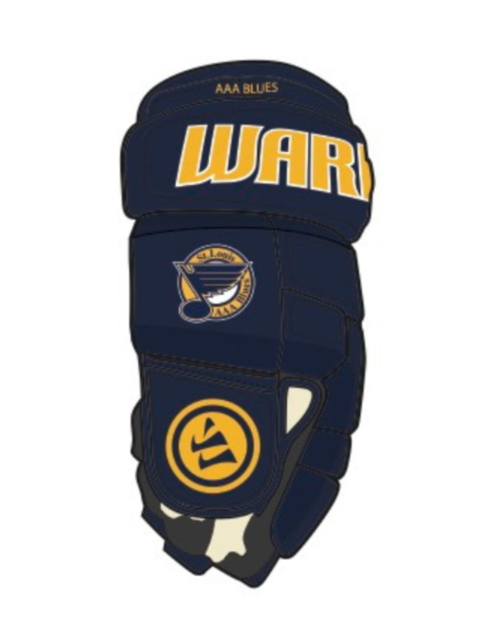 Warrior AAA Blues Warrior Custom Glove