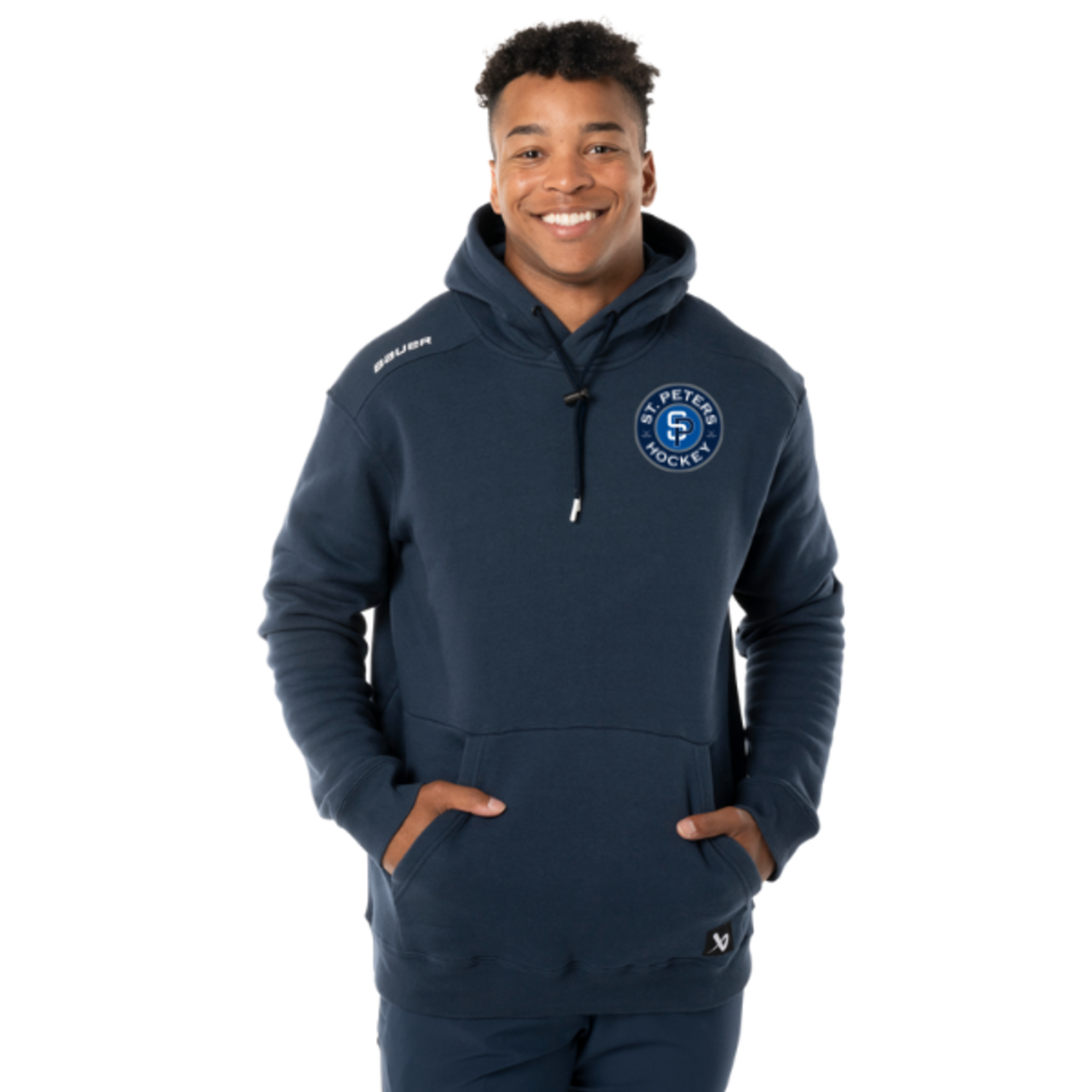 Bauer STP Bauer Ultimate Hoodie (YOUTH) NAVY