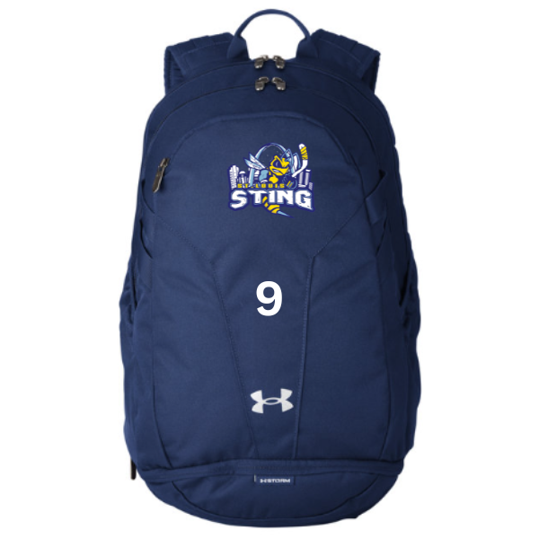 Sting UA Hustle Backpack (NAVY) - Total Game Plan (TGP) Sports