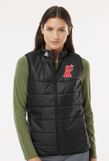 Adidas Kirkwood "K" Logo Adidas Puffer Vest (WOMENS)