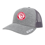 CCM Kirkwood "Pioneer" Logo CCM Trucker Hat (GREY) SENIOR