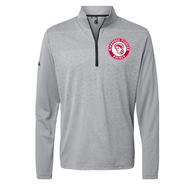 Kirkwood Pioneer Logo Adidas 1/4 Zip (MENS) GREY - Total Game Plan (TGP ...