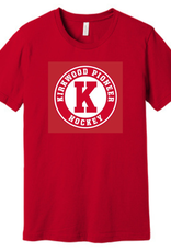 Bella Canvas Kirkwood High K Logo T-Shirt (SENIOR) RED