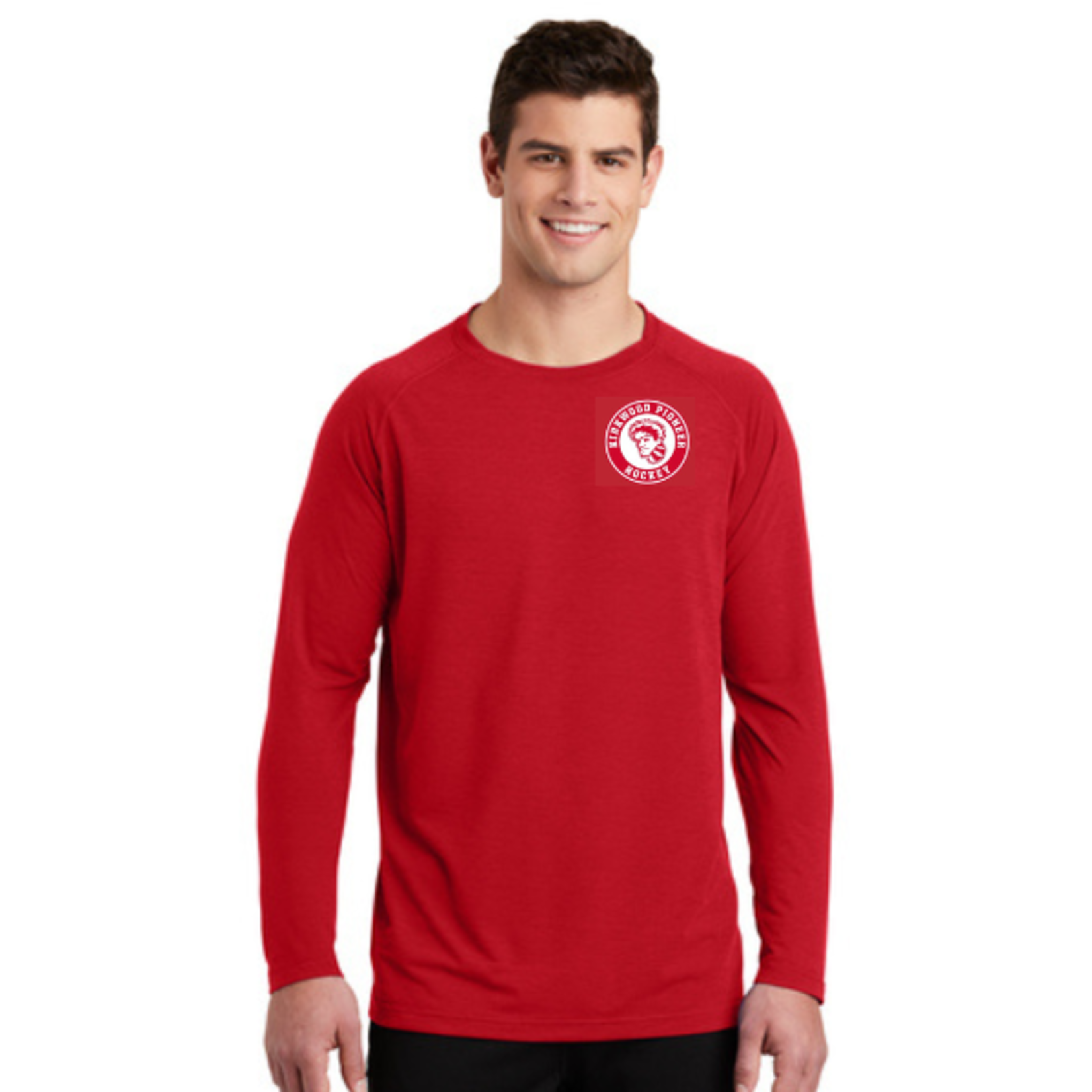 Sport Tek Kirkwood High "Pioneer Logo" L/S Shirt (SENIOR)